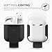 elago AirPods Belt Clip [Black] - [Compatible with Apple AirPods 1 & 2][Convenient Portability][Protection][Soft Feel Coating] – for AirPods 2 and 1