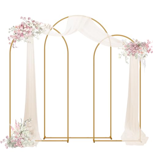 Babenest Gold Arch Backdrop Stand Metal Arch