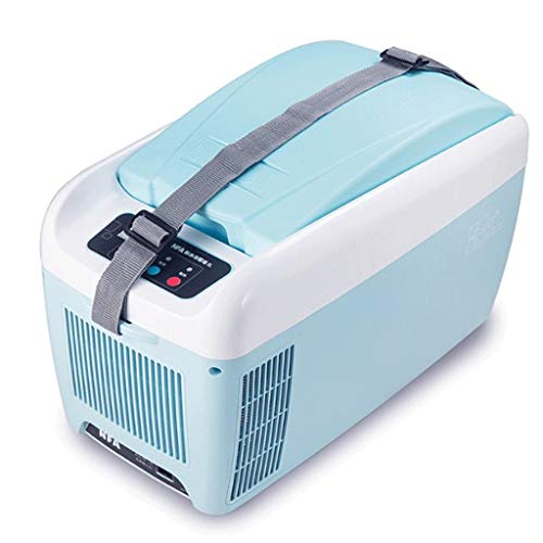 Click Here to See More Images Mini Fridges Car Refrigerator Home, Car Dual-use Mini Heating And Cooling Dual-use Box Large Capacity Rapid Cooling Aluminum Inner Box Can Make Ice A+