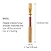 Hicarer Pack of 5 Oboe Reeds, Strength Medium Soft Handmade Oboe Reeds with Plastic Box