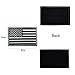 HeeBin 6 Pieces Patch Set - Multi-colored USA Flag Velcro Patches ,Black Punisher Tactical Patch