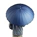 Becko Manual Open & Close Umbrella Long Umbrella with 24 Ribs, Durable and Strong Enough for the Wind and Rain, Easy to Carry on Your Back By Its Own Bag (Blue)