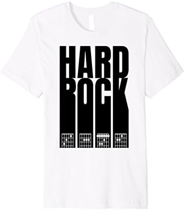 Hard Rock Chords CAFE Electric Rock Blues Guitar T-Shirt