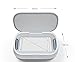easycare Portable Multiuse UV Sterilizer Multifunctional Cell Phone Sterilizer Smartphone Sanitizer Cell Phone Cleaner, Cell Phone Aroma SPA House for Phone, Watch and Jewelry (White)