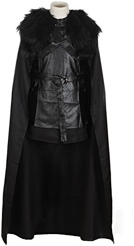 Dongya Game of Thrones Snow Knights Watch Cosplay Men's Costume