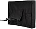 Amazon Basics Outdoor Waterproof and Weatherproof TV Cover - 30 to 32 inches, Black