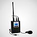 FMUSER T300 0.2w Portable FM Radio Transmitter with Antenna, Rechargeable Low Power House Pocket Audio Transmitter, 76-108Mhz for Light Show/Tourist Guide/Conference/Drive-in Cinema, with Microphone