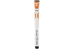 SUPER STROKE SuperStroke NCAA Traxion Tour Golf Club Grip, University of Alabama (Standard) | Improves Feedback and Tackiness | Reduces Taper to Minimize Grip Pressure | Polyurethane Outer Layer