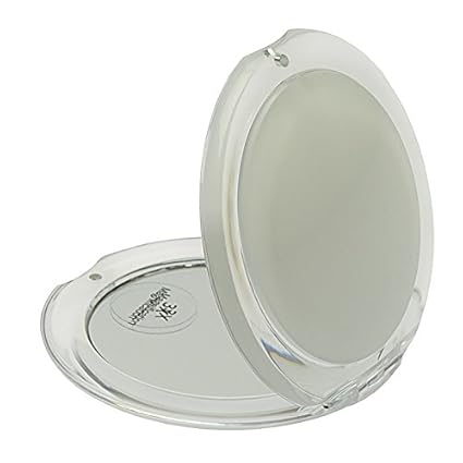 Kosmetex Taschen-Spiegel mit 3-fach Vergrößerung, Magnetverschluss