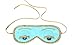 Utopiat Silk Sleep Eye Mask - in Turquoise Blue | Inspired by The Style of Audrey Hepburn from The Classic Film Breakfast at Tiffany's