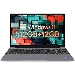 ApoloSign Laptop, Laptops Computer 15.6 inch, 12GB