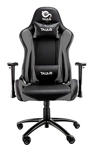 Talius-Lizard-V2-Silla-Gaming-Profesional-Ergonomica-basculante-Espuma-Alta-Densidad-reposabrazos-2D-Ideal-para-ninos-y-Adultos-Diseno-Deportivo-para-Juegos-Oficina-Escritorio-Gray