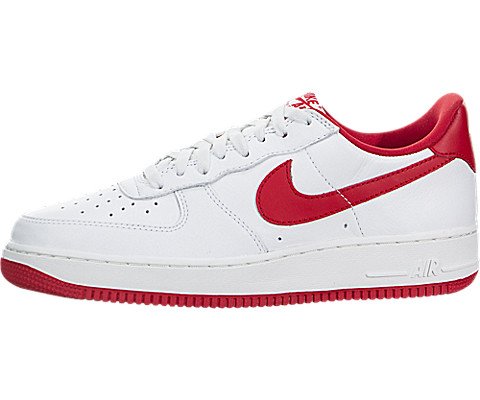 Nike - Air Force 1 Low - 845053100 - Color: Red-White - Size: 12.0