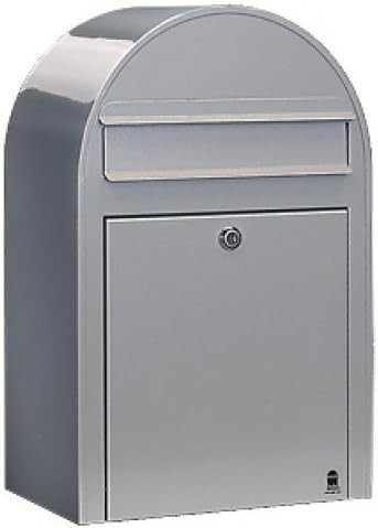 Bobi Classic Post Box Nordic Silver Grey