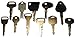 Forklift Heavy Equipment/Construction Ignition Key Set