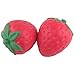 Huastyle 11.5CM Jumbo Squishy Slow Rising Strawberry Cute Straps Charms Kawaii Pendant Bread Kids Toy