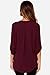 DEARCASE Women's Plus Size V-Neck Cuffed Sleeve Blouse Shirts Tops