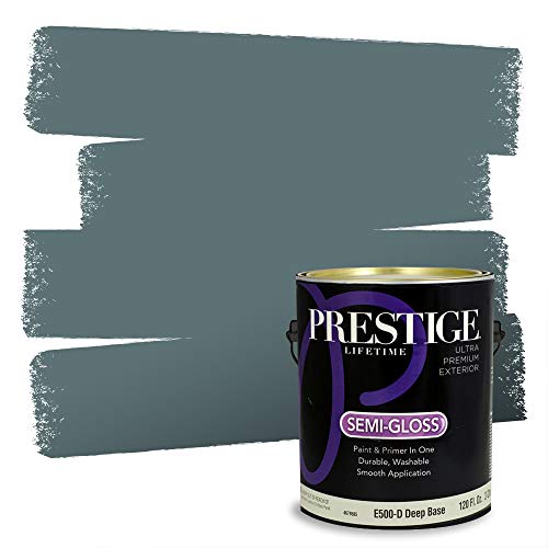 PRESTIGE E500-D-SW6222 Exterior Paint and Primer in One, 1-Gallon, Semi-Gloss,…