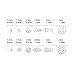 12PCS Aluminum Alloy PDR Glue Puller Tabs Paintless Repair Tools for Car Body Dent Removal (Variety Pack of 6)