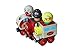 Naovio Kids Wooden Megnetic Train Toys Train Collection Compatible Toy Set with Magnetic Connection Train Toy Set,6 Pcs of Carriages
