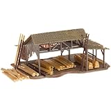 Faller 130288 Lumber Yard HO Scale Building Kit, Small