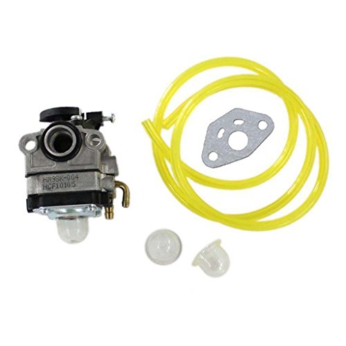 HURI Carburetor Primer Bulb Fuel Line for Craftsman 4 Cycle Mini Tiller