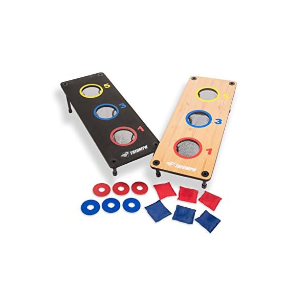 Triumph Sports 2in1 Bag Toss/ Washer Toss Combo Includes 2 Game