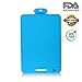 iNeibo Kitchen Premium Silicone Cutting board - Durable, Nonslip, Flexible, Large Cutting Surface, Heat Resistant - With Measurement Around 4 Sides ,Blue