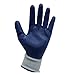 7 Pairs Pack SKYTREE Gardening Gloves, Work Gloves, Comfort Flex Coated, Breathable Nylon Shell, Nitrile Coating, Women’s Medium Size, Green/Blue.