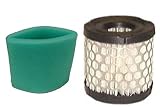 Edger & Tiller Air Filter and Pre-Cleaner for 396424S, 396424 & Most Briggs & Stratton 2-5 HP Horizontal Crankshaft Engines