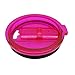 Gift Spill And Splash Resistant Lid With Slider Closure For 30 Oz (Hot Pink)