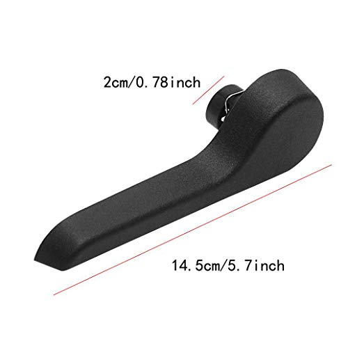 Seat Recliner Handle LH Driver Side Front Ebony for Chevy GMC Pickup Truck SUV (Black)
