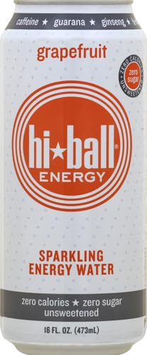 HIBALL ENERGY WATER, GRAPEFRUIT, 16 OZ
