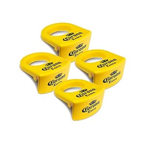 Image of Corona Extra CoronaRita Drink Clips, set of 4, Yellow