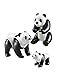 Playmobil Panda Family Building Kit