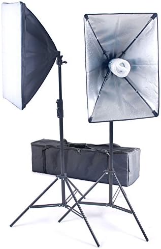 700W Photography Softbox Light Lighting Kit Photo Equipment Soft Studio Light Softbox 24"X24"