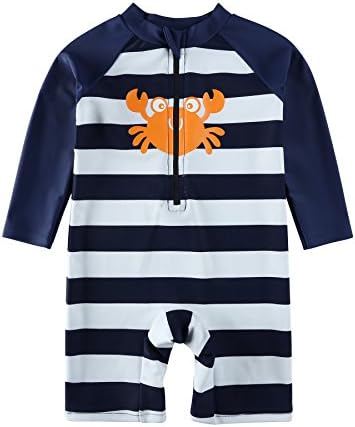 Vivafun Baby Boy Rash Guard Swimsuit UPF 40+ Sun Protective Sunsuit