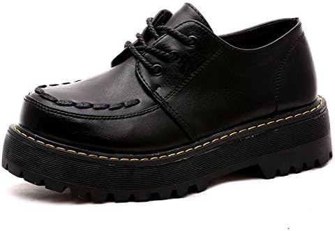 Amazon Only J 厚底オックスフォードシューズ レディース シューズ 靴 ローファー フラット マニッシュ パンプス キャタピラーソール ウィングチップ カジュアル スニーカー メタリック Only J ローファー スリッポン