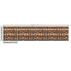 Ambesonne Tribal Fabric by The Yard, Wildlife