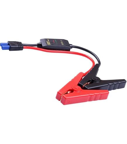 Câble De Démarrage Intelligent MxyVrix - Pince Crocodile Pour Voiture 12V | Portable Et Sécurisé
