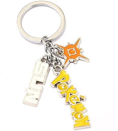 pokemon go! pokemon sun and moon keychain keyring Pokémon