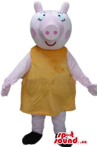 ミイラ豚の漫画のキャラクターをマスコットカナダ衣装仮装をspotsound 新作からsaleアイテム等お得な商品満載