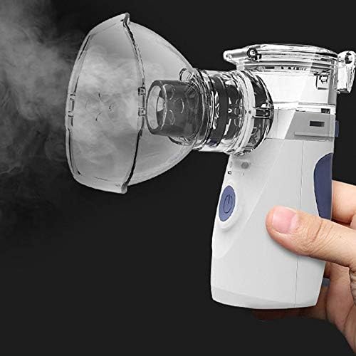 Facial Steamer Mini Handheld Facial Steamer Nebuliser Steaming Skin Care Atomizer Portable Respirator Humidifier Adult Kid Inhaler Nebulizer