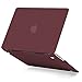 GMYLE MacBook Air 13 Inch Case A1466 A1369 2010 2017, Hard Shell Plastic Matte Snap On Cover (Burgundy)