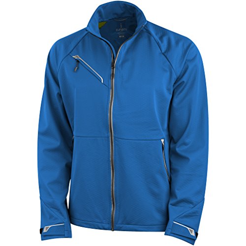Elevate Mens Kaputar Softshell Jacket (L) (Solid Black) - Thumbnail 3