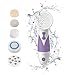 Teegan Beauty Facial Cleansing Brush - 5 in 1 Waterproof Face and Body Brush for Daily Cleansing and Exfoliating -With Face Massager -Cleanse Oil, Make Up, Dirt and Blackheads