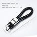 Birsppy 2Pack Genuine Leather Car Key Chain Replacement For Keychain Keyring key chains styling accessoreis
