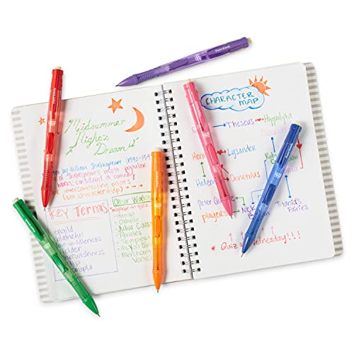 Paper Mate Clearpoint Color Lead and Eraser Mechanical Pencil Refills