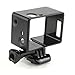 Frame Mount Housing Case for GoPro HERO4, HERO3 and HERO3+ with Bacpac Accessories - Black