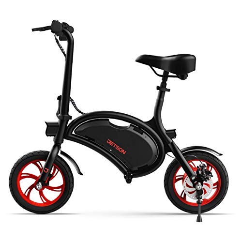 Jetson Bolt Folding E-Bike Full Throttle Electric Bicycle with LCD Display, Lightweight & Portable with Carrying Handle, for Adults & Teens (Renewed)